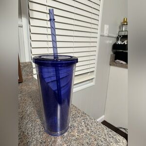 Blue tumbler